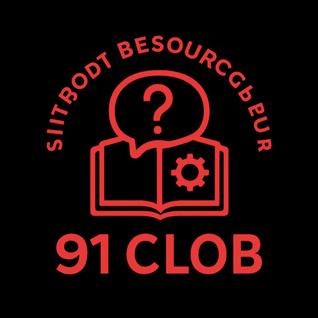 An icon symbolizing support resources for 91 Clob.