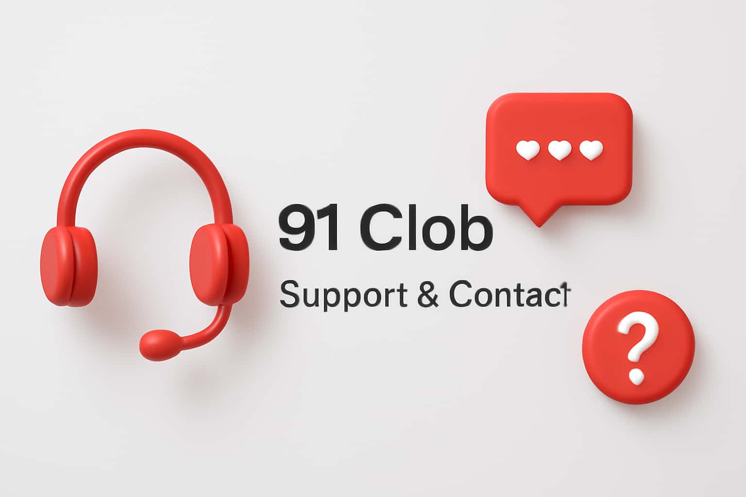 91 Clob Support & Contact Interface