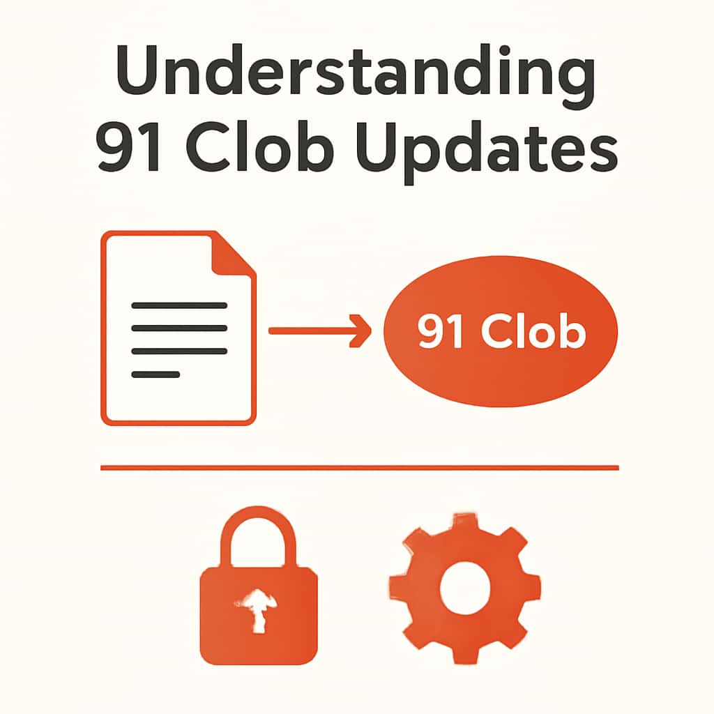 An educational illustration on 91 Clob updates.